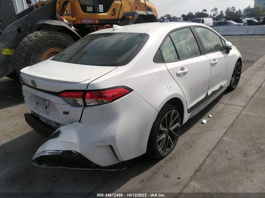 2021 TOYOTA COROLLA LE VIN: JTDS4MCE9MJ058670