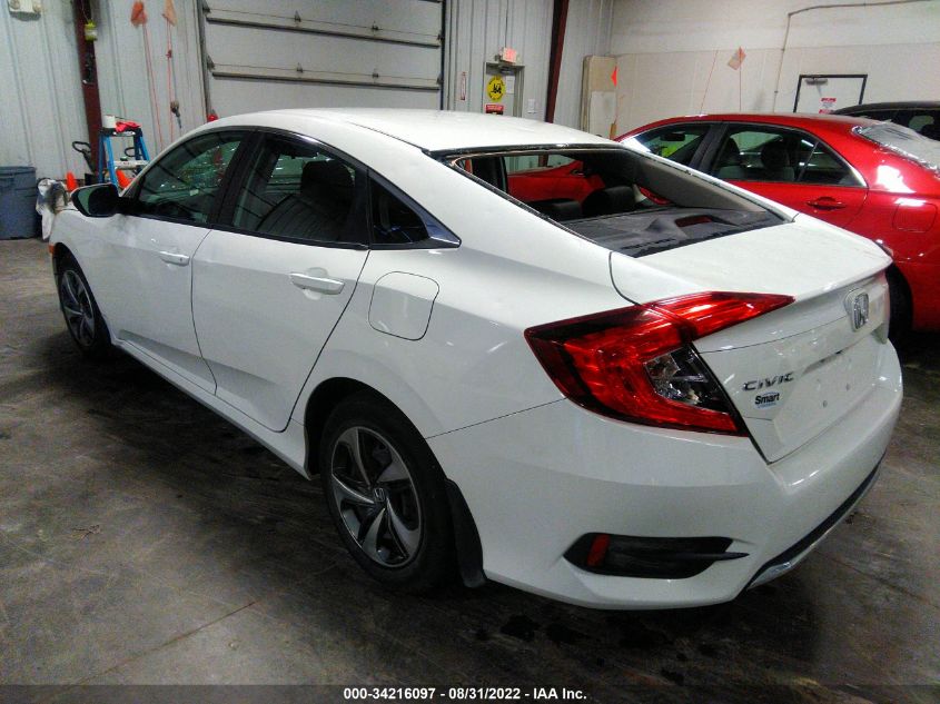 2020 HONDA CIVIC SEDAN LX VIN: 2HGFC2F61LH504275