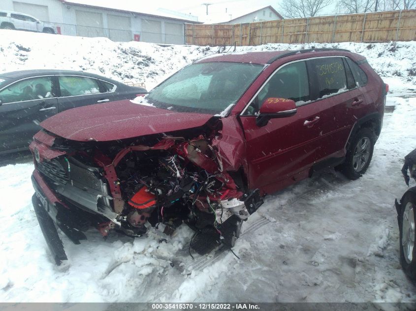 2022 TOYOTA RAV4 XLE VIN: 2T3P1RFV1NW270781