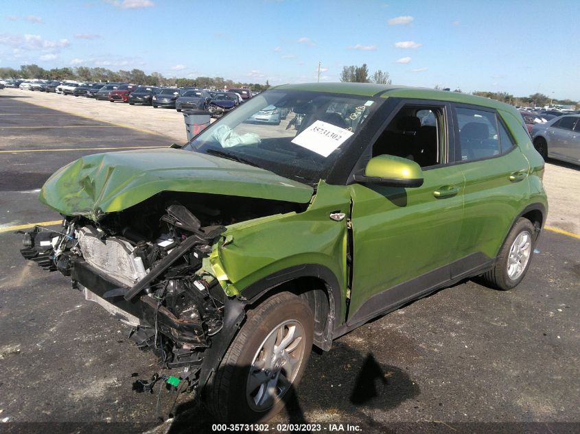 2022 HYUNDAI VENUE SE VIN: KMHRB8A3XNU200243