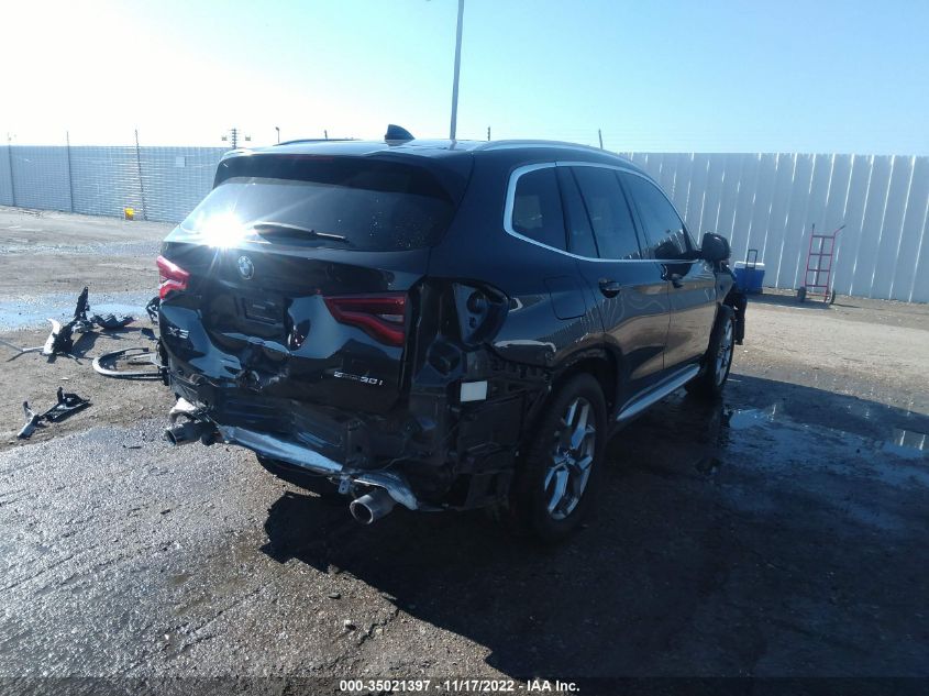 2020 BMW X3 SDRIVE30I VIN: 5UXTY3C07LLU70837