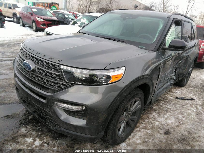 2022 FORD EXPLORER XLT VIN: 1FMSK8DH4NGC04764