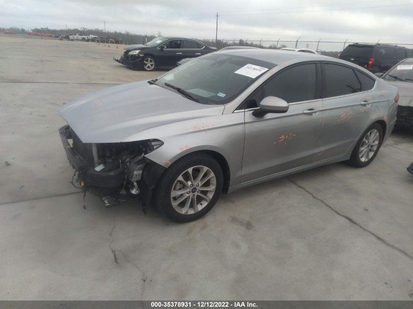 2020 FORD FUSION SE VIN: 3FA6P0HD3LR254499