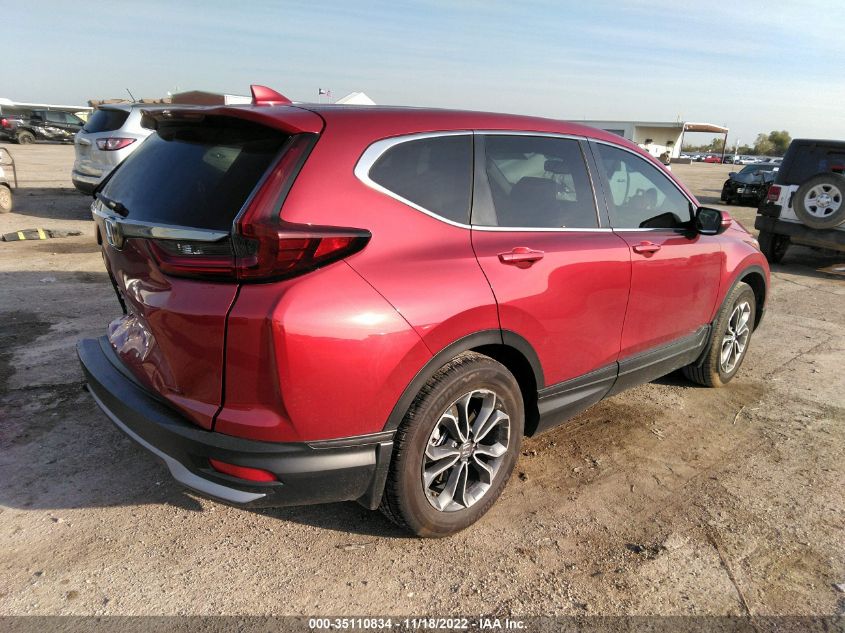 2022 HONDA CR-V EX-L VIN: 7FARW1H87NE005831