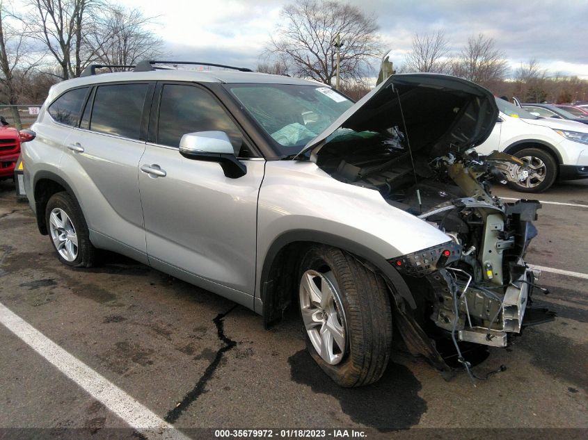 2022 TOYOTA HIGHLANDER LE VIN: 5TDBZRBH8NS205947