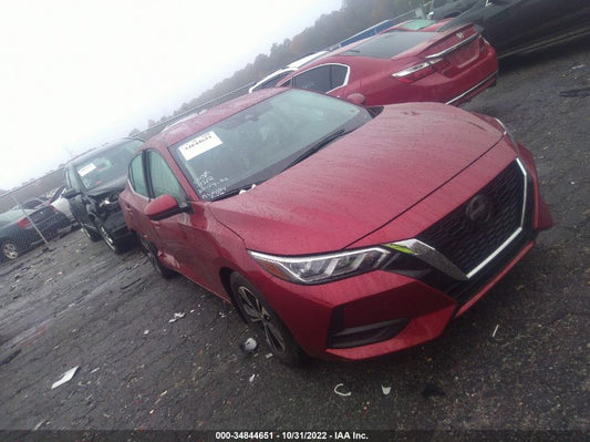 2021 NISSAN SENTRA SV VIN: 3N1AB8CV7MY319124