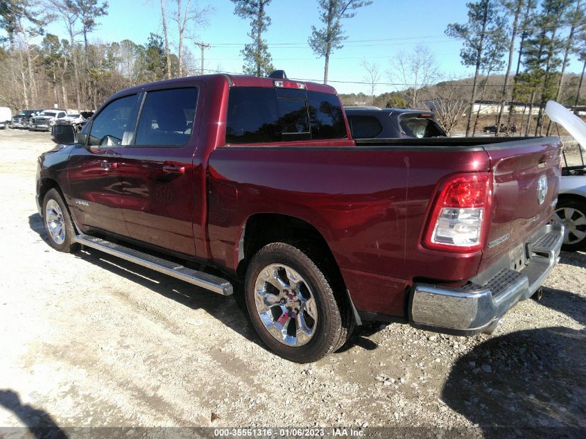 2021 RAM 1500 BIG HORN VIN: 1C6SRFFT2MN704686