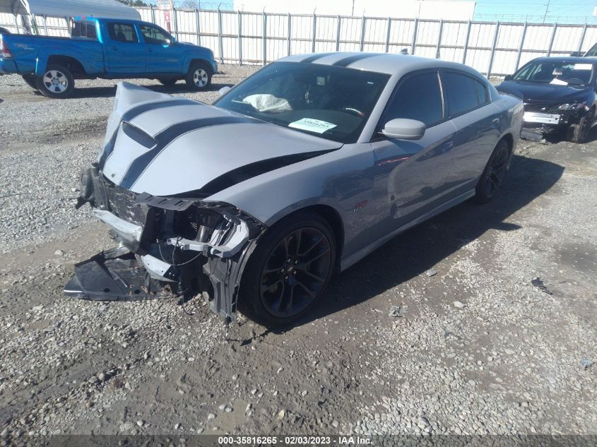 2021 DODGE CHARGER SCAT PACK VIN: 2C3CDXGJXMH528479