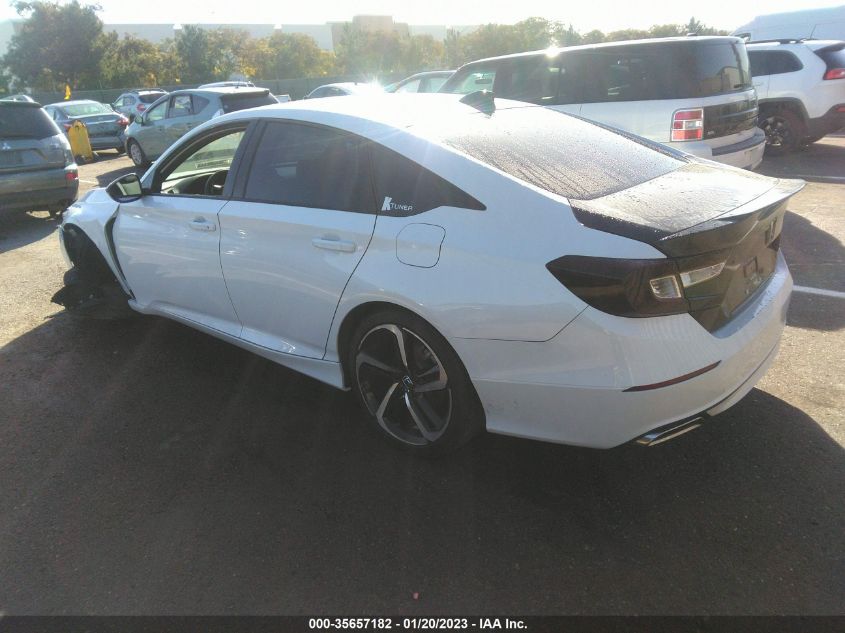 2021 HONDA ACCORD SEDAN SPORT VIN: 1HGCV2F37MA000722