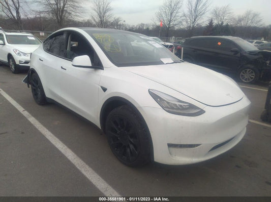 2021 TESLA MODEL Y LONG RANGE VIN: 5YJYGDEE5MF183901