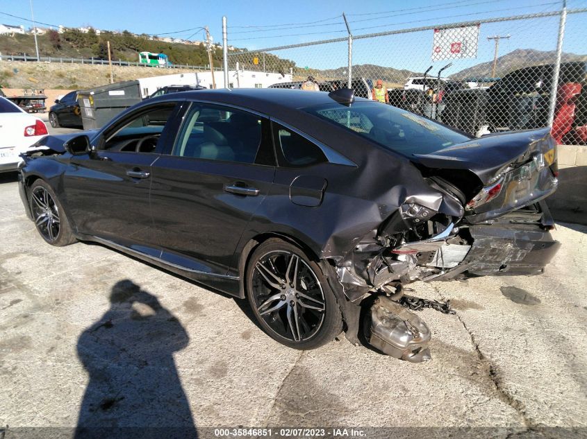 2022 HONDA ACCORD SEDAN TOURING VIN: 1HGCV2F9XNA002700