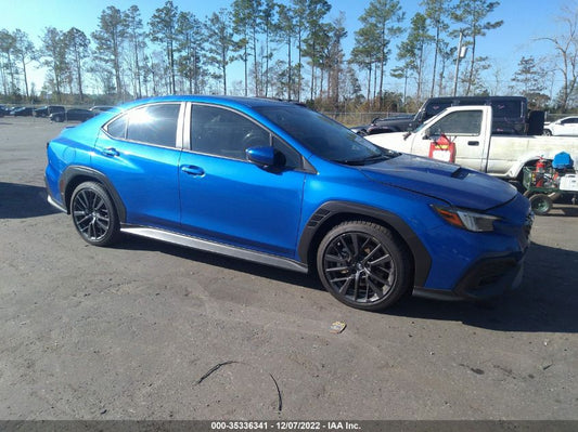 2022 SUBARU WRX PREMIUM VIN: JF1VBAH69N8010460
