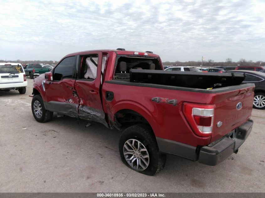 2022 FORD F-150 XL/XLT/LARIAT VIN: 1FTFW1E8XNFB17456