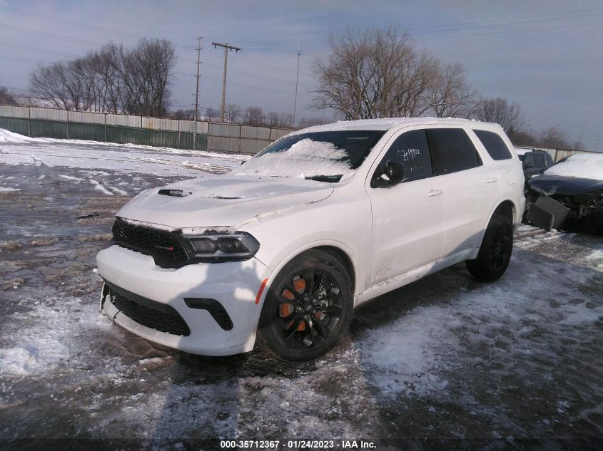 2022 DODGE DURANGO GT PLUS VIN: 1C4RDJDG5NC207689