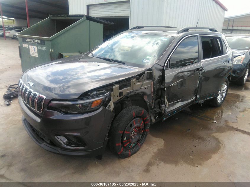 2022 JEEP CHEROKEE LATITUDE LUX VIN: 1C4PJLMX9ND522825