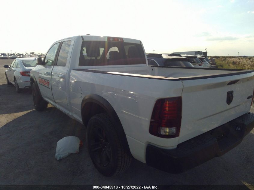 2022 RAM 1500 CLASSIC WARLOCK VIN: 1C6RR7GG9NS199576