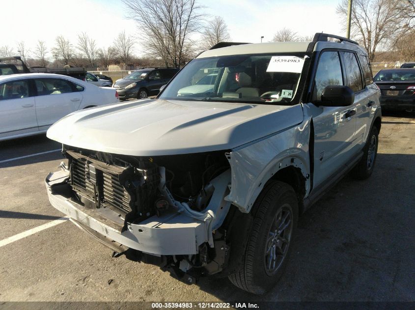 2021 FORD BRONCO SPORT BIG BEND VIN: 3FMCR9B62MRA63076