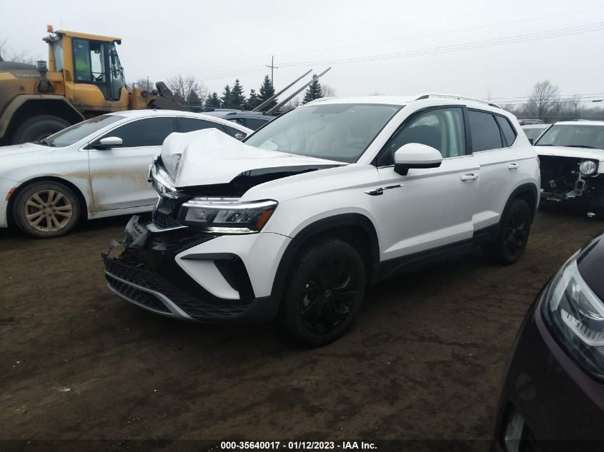 2022 VOLKSWAGEN TAOS SE VIN: 3VVWX7B27NM027098