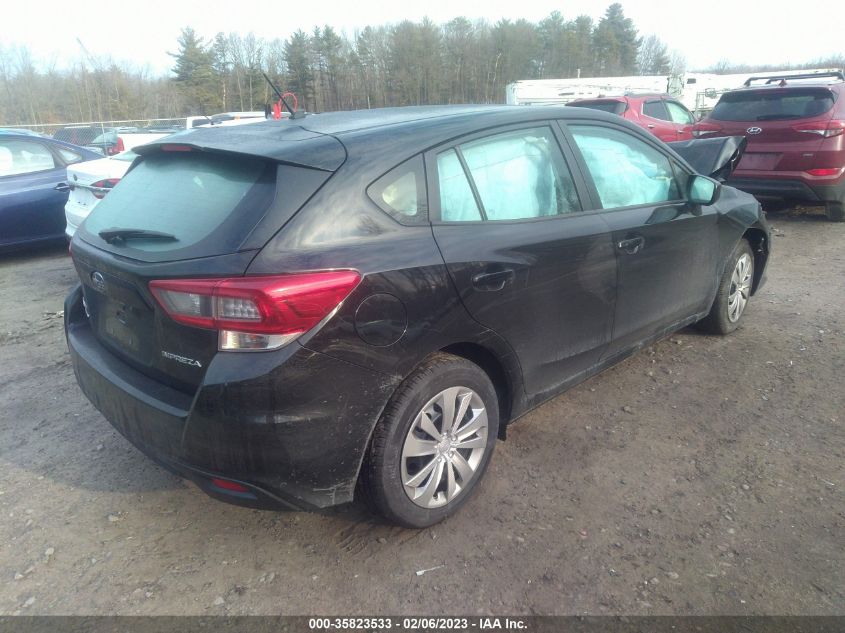 2023 SUBARU IMPREZA VIN: 4S3GTAB60P3707590