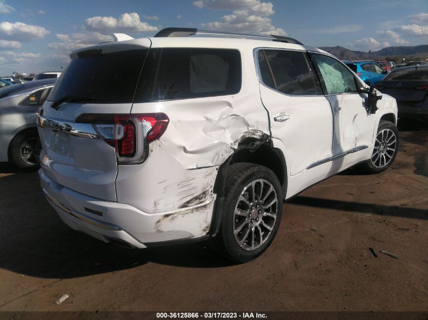 2022 GMC ACADIA DENALI VIN: 1GKKNPLS9NZ111198