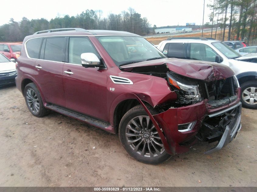 2021 NISSAN ARMADA PLATINUM VIN: JN8AY2CD5M9661908