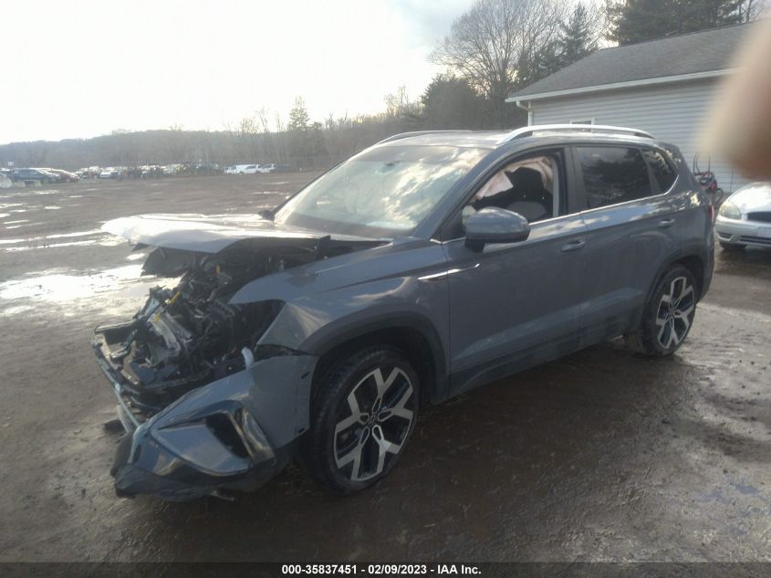2022 VOLKSWAGEN TAOS SEL VIN: 3VV2X7B25NM061538