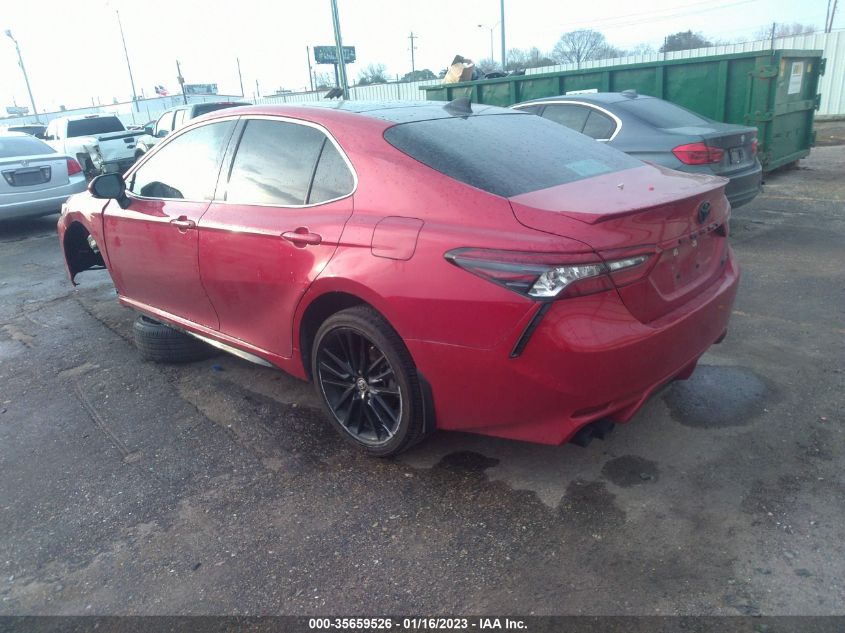 2022 TOYOTA CAMRY XSE VIN: 4T1K61AK2NU006634