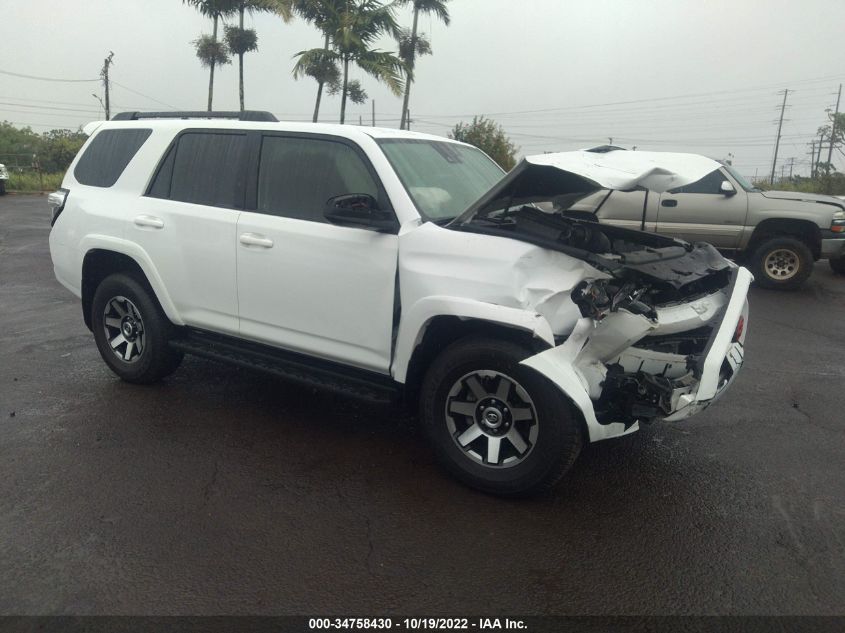 2021 TOYOTA 4RUNNER TRD OFF ROAD VIN: JTEPU5JR7M5885878