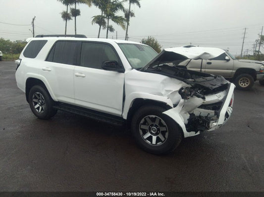 2021 TOYOTA 4RUNNER TRD OFF ROAD VIN: JTEPU5JR7M5885878