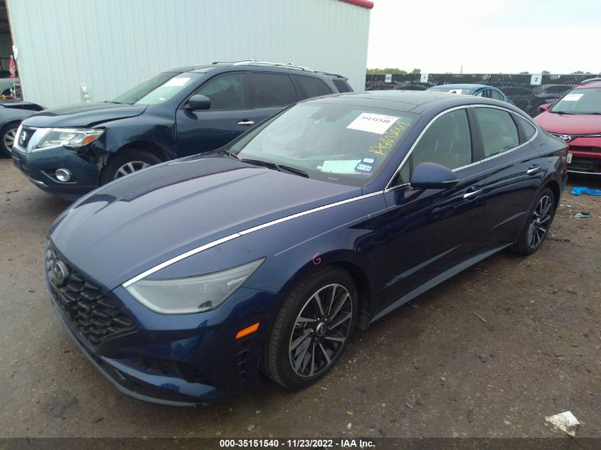 2021 HYUNDAI SONATA LIMITED VIN: 5NPEH4J2XMH079711