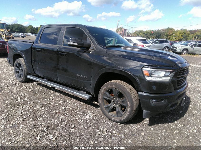 2021 RAM 1500 LARAMIE VIN: 1C6SRFJT0MN731781