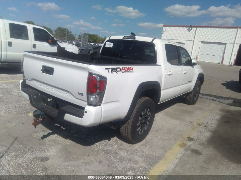 2022 TOYOTA TACOMA 4WD SR/SR5/TRD SPORT VIN: 3TMCZ5AN0NM475677
