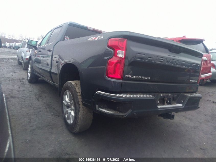 2022 CHEVROLET SILVERADO 1500 LTD CUSTOM VIN: 1GCPYBEK0NZ182640