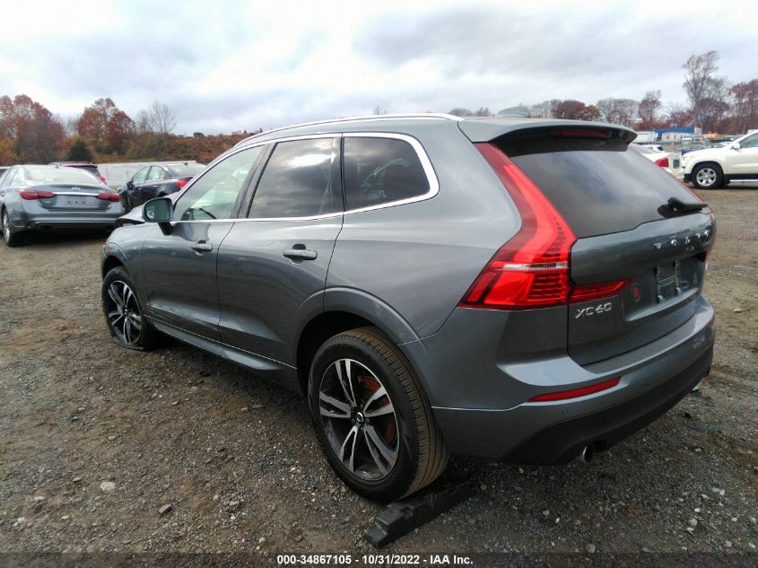 2021 VOLVO XC60 MOMENTUM VIN: YV4102RK5M1850529