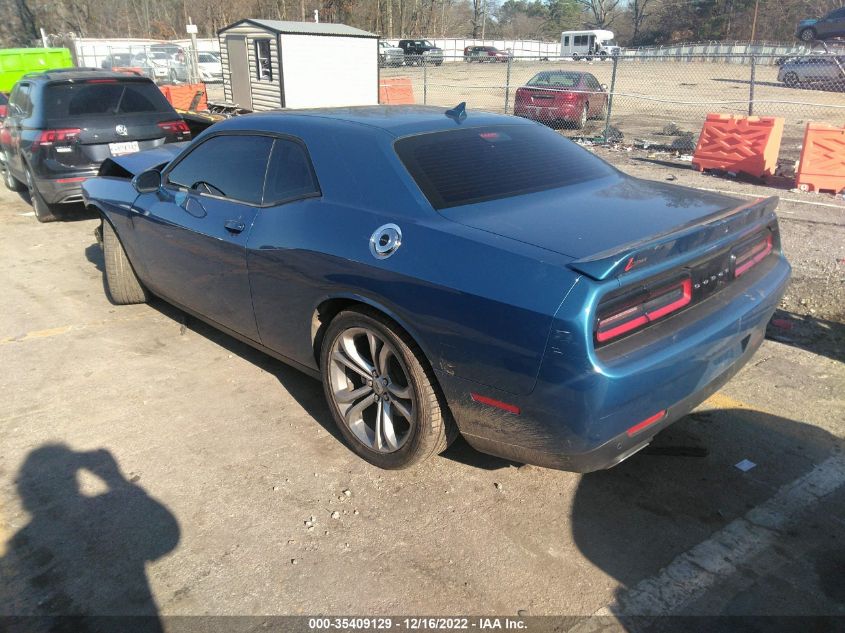 2022 DODGE CHALLENGER GT VIN: 2C3CDZJG9NH143621