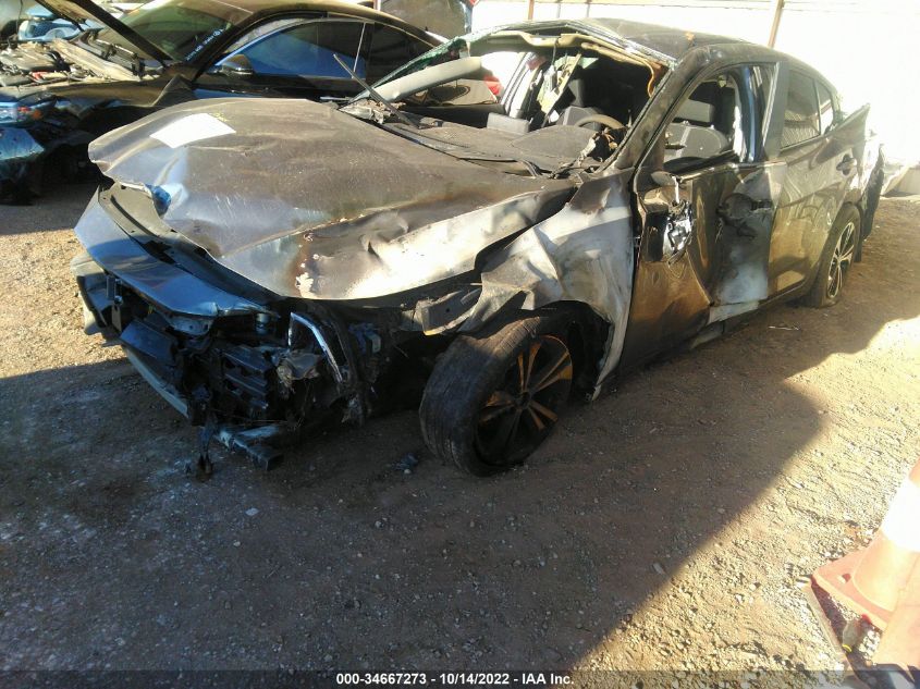 2021 NISSAN SENTRA SV VIN: 3N1AB8CVXMY268525
