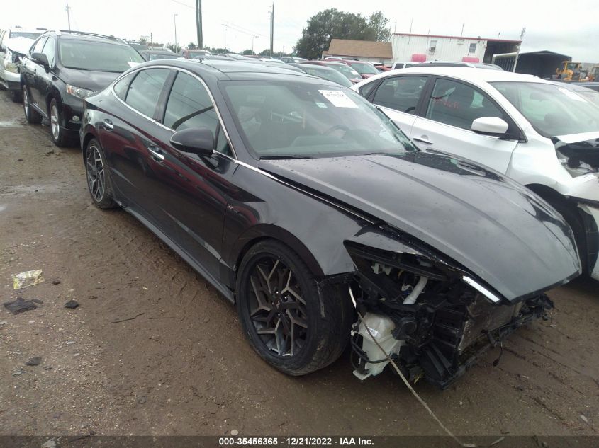 2021 HYUNDAI SONATA N LINE VIN: 5NPEK4JC8MH124607