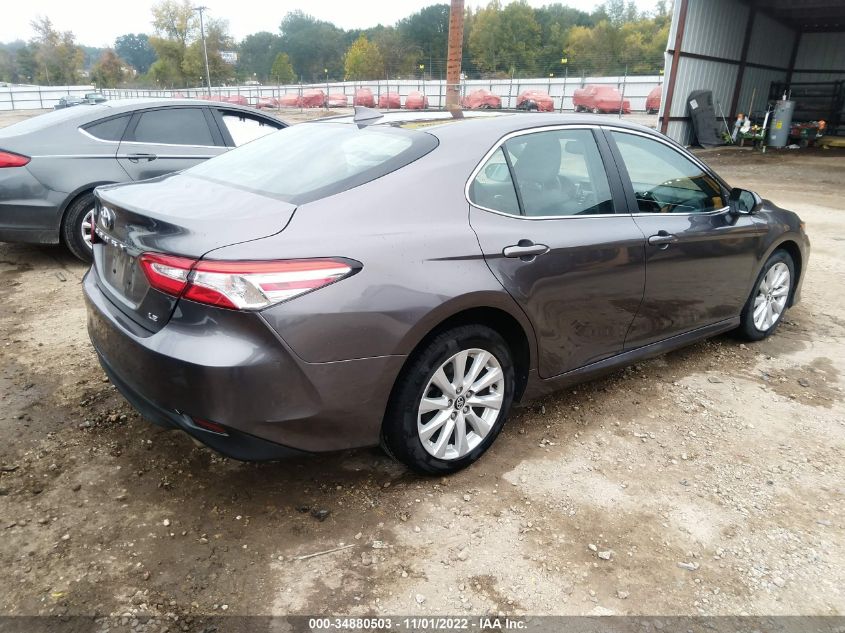 2020 TOYOTA CAMRY LE VIN: 4T1L11AK0LU937522