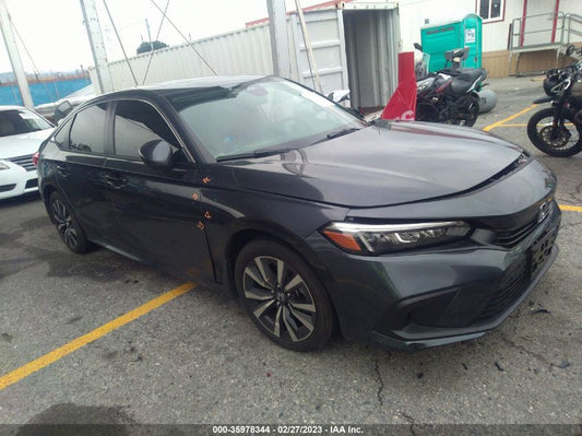 2022 HONDA CIVIC SEDAN EX VIN: 2HGFE1F79NH325319