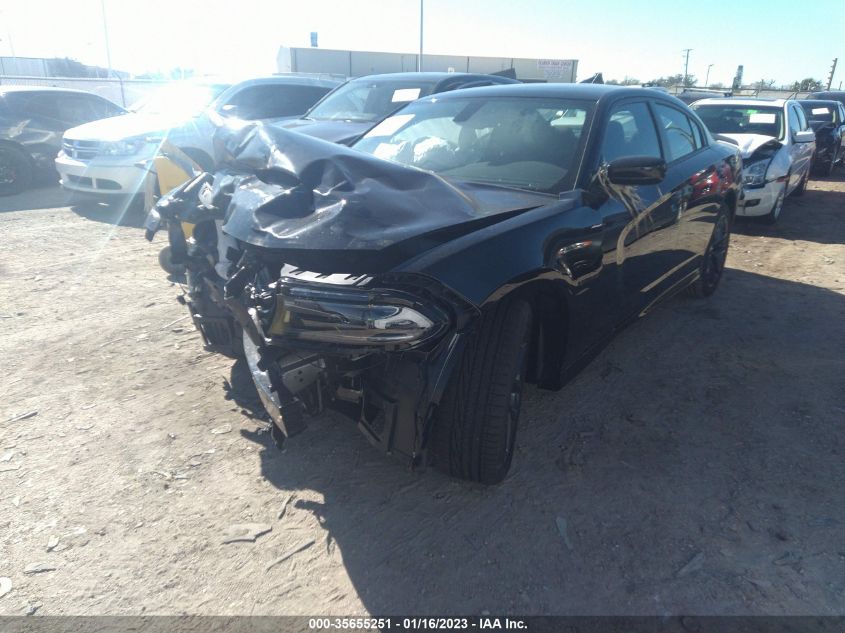 2022 DODGE CHARGER R/T VIN: 2C3CDXCT4NH251093