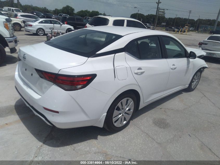 2020 NISSAN SENTRA S VIN: 3N1AB8BV9LY267978