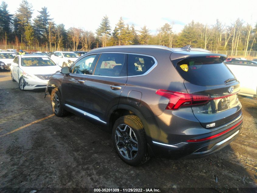 2022 HYUNDAI SANTA FE PLUG-IN HYBRID SEL CONVENIENCE VIN: KM8S6DA29NU024579