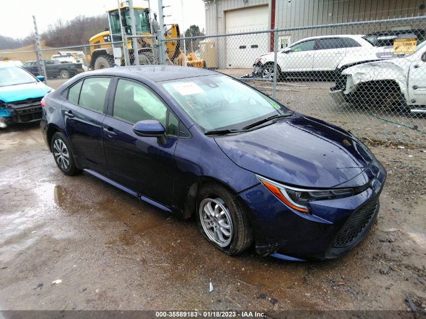 2022 TOYOTA COROLLA HYBRID LE VIN: JTDEAMDEXNJ056965