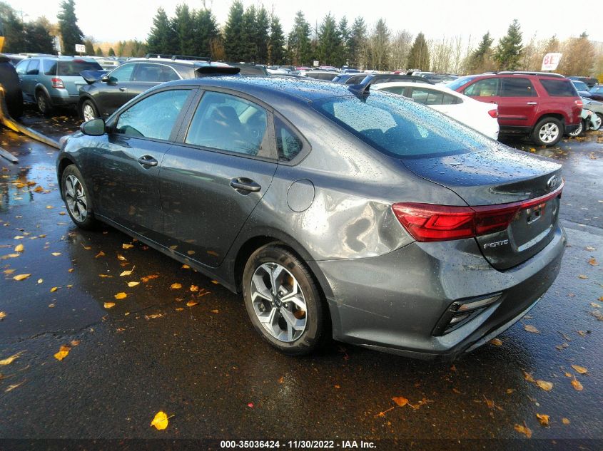 2021 KIA FORTE LXS VIN: 3KPF24AD1ME267836