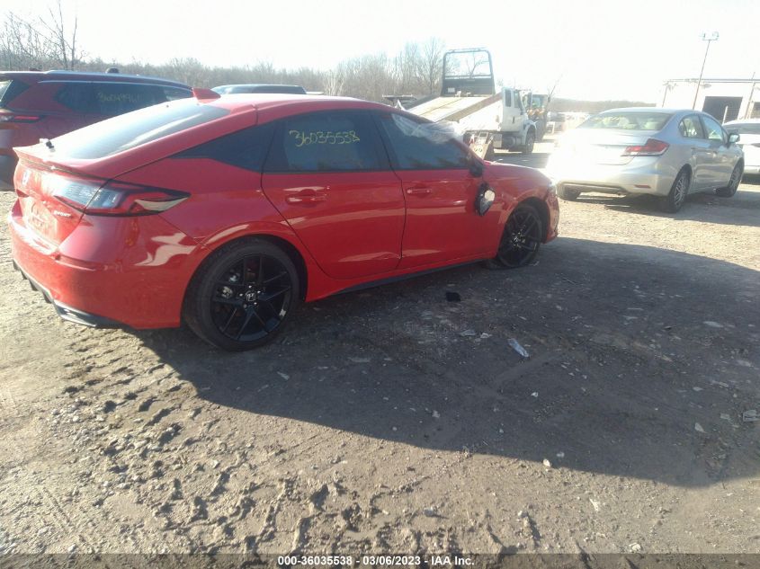 2023 HONDA CIVIC HATCHBACK SPORT VIN: 19XFL2H8XPE000970