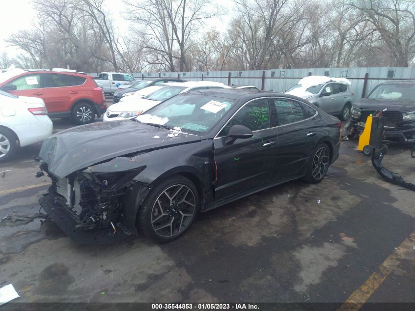 2022 HYUNDAI SONATA SEL VIN: KMHL14JA2NA227410