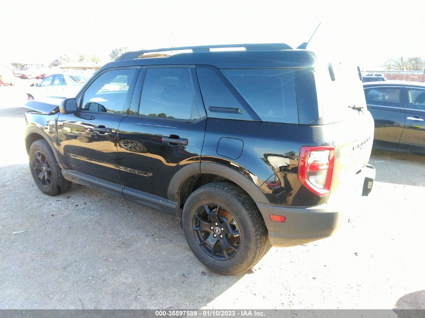 2021 FORD BRONCO SPORT BASE VIN: 3FMCR9A69MRA59558