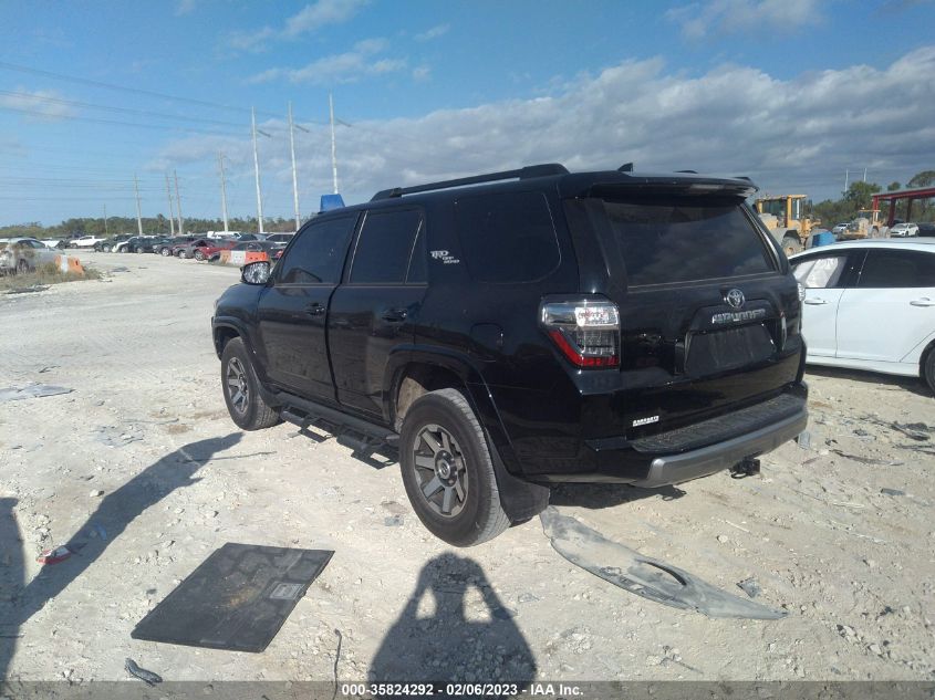 2021 TOYOTA 4RUNNER TRD OFF ROAD PREMIUM VIN: JTERU5JR2M5864428