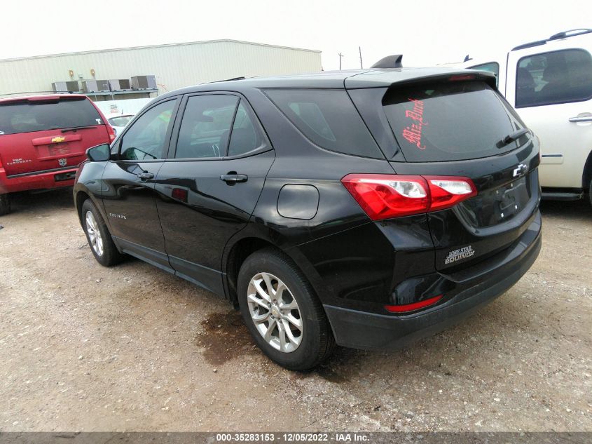 2020 CHEVROLET EQUINOX LS VIN: 2GNAXHEV5L6275627