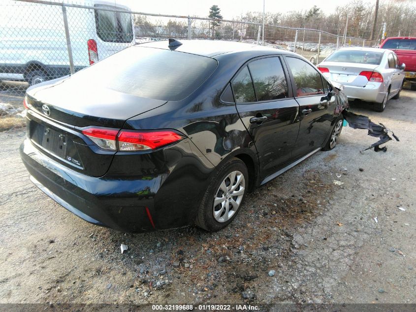 2021 TOYOTA COROLLA LE VIN: JTDEPMAE4MJ141494